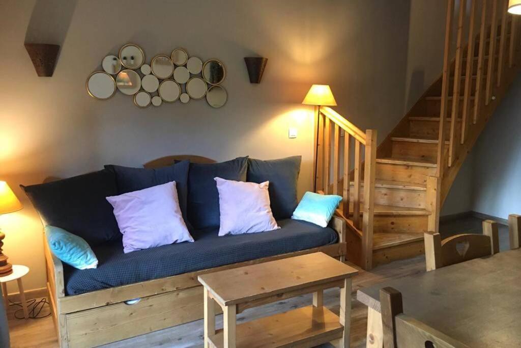 Apt 2 Chambres En Duplex Chalet Des Rennes Vars 2000M Piscine Interieure Et Exterieure 外观 照片