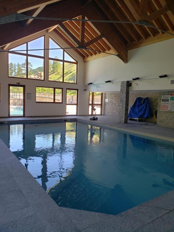 Apt 2 Chambres En Duplex Chalet Des Rennes Vars 2000M Piscine Interieure Et Exterieure 外观 照片
